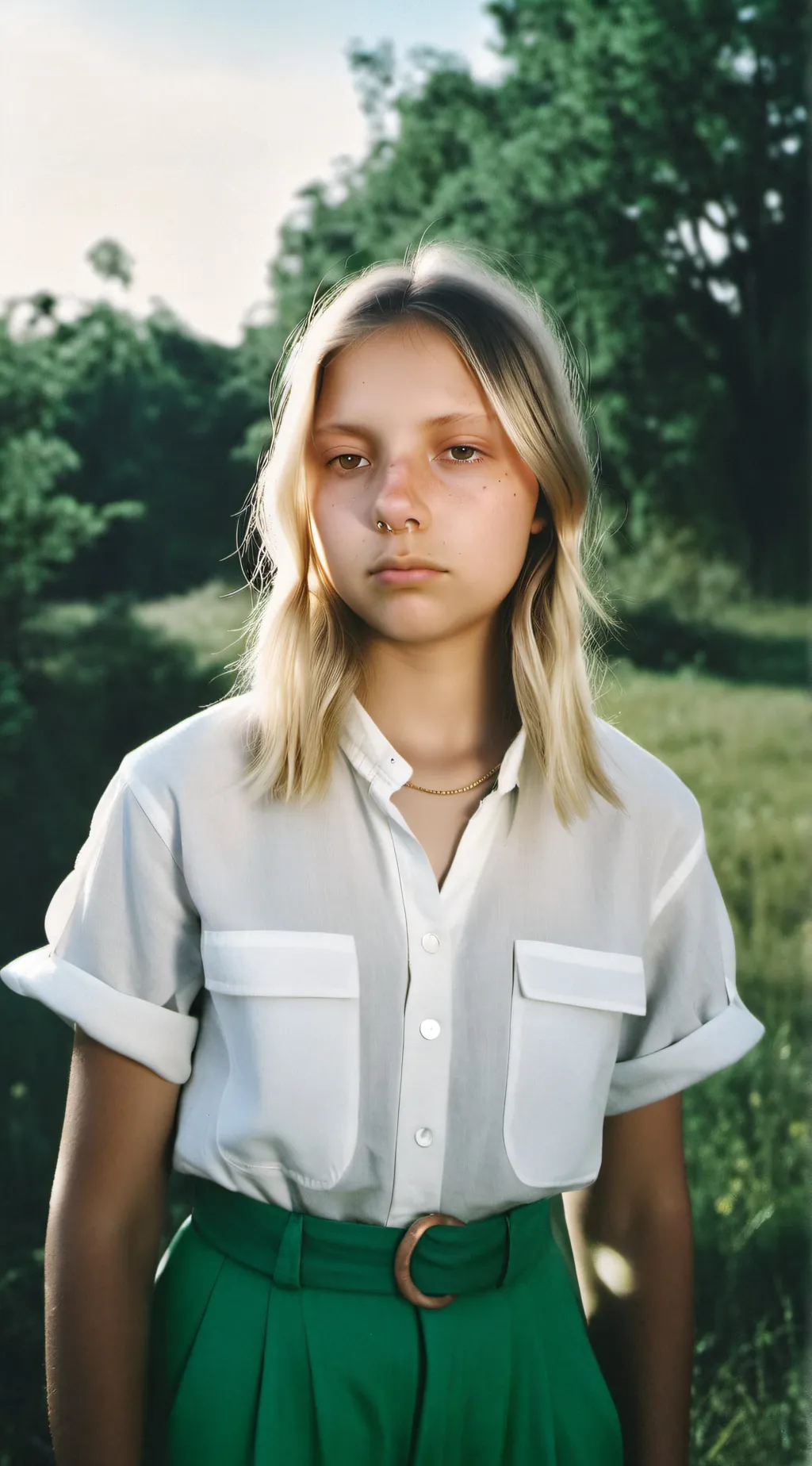 ai character: KATE background