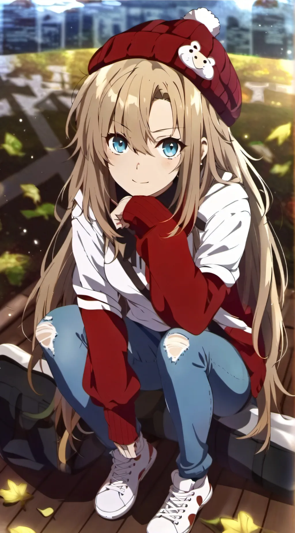 ai character: Hazel background