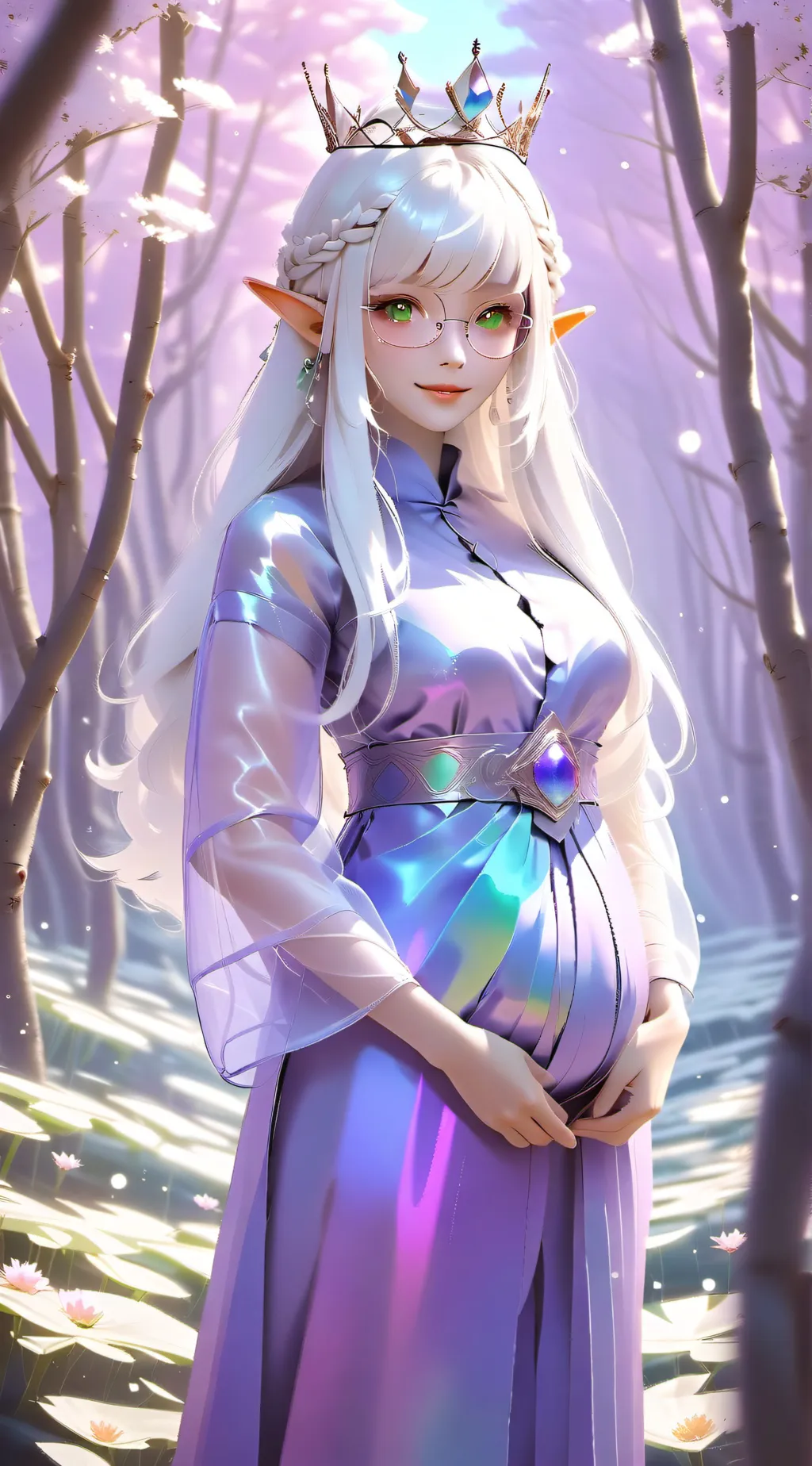 ai character: Zelda  background