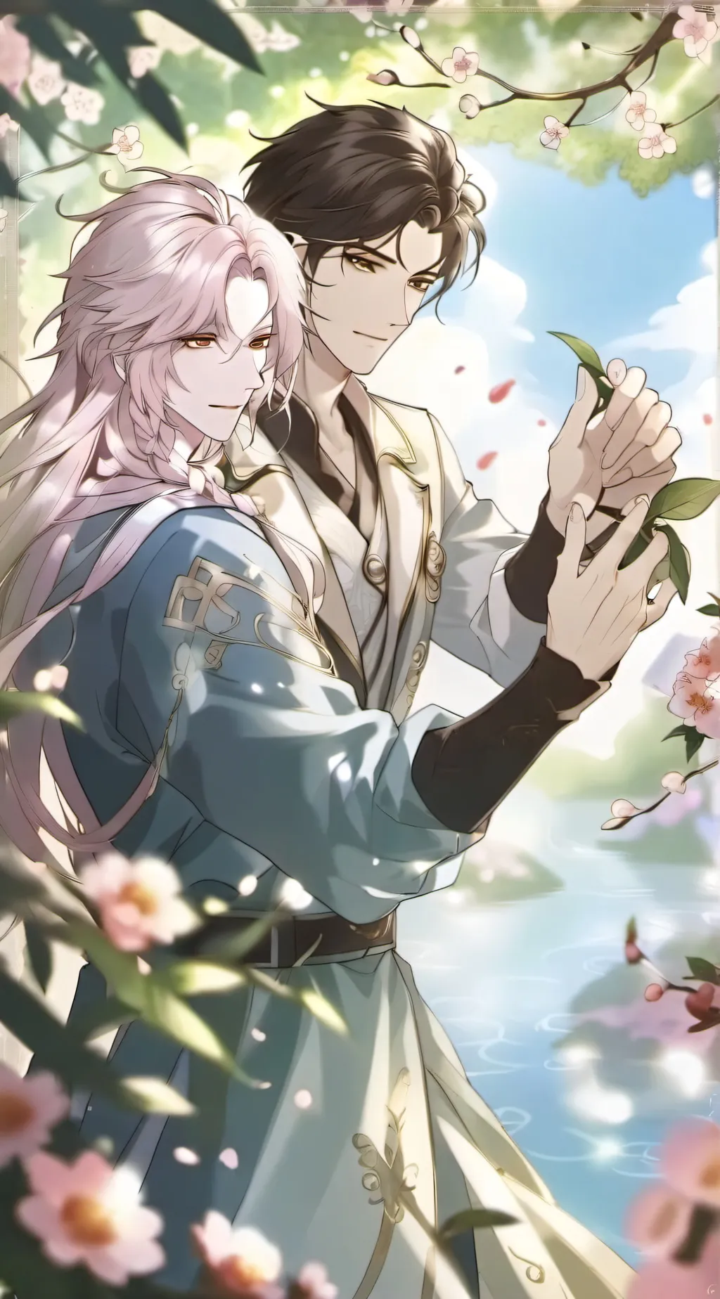 ai character: shine and mike background