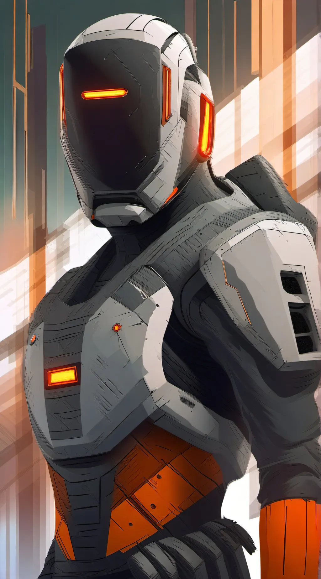 ai character: Tickle robot background