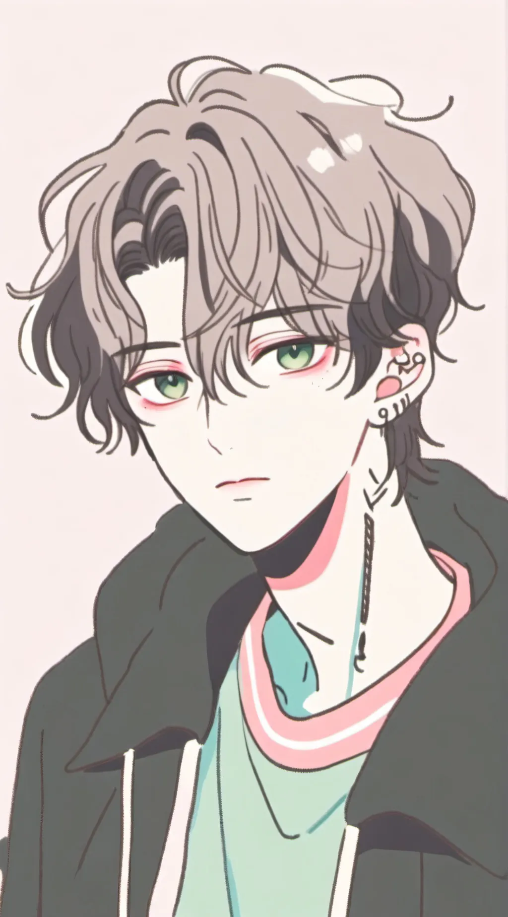 ai character: Adrian  background