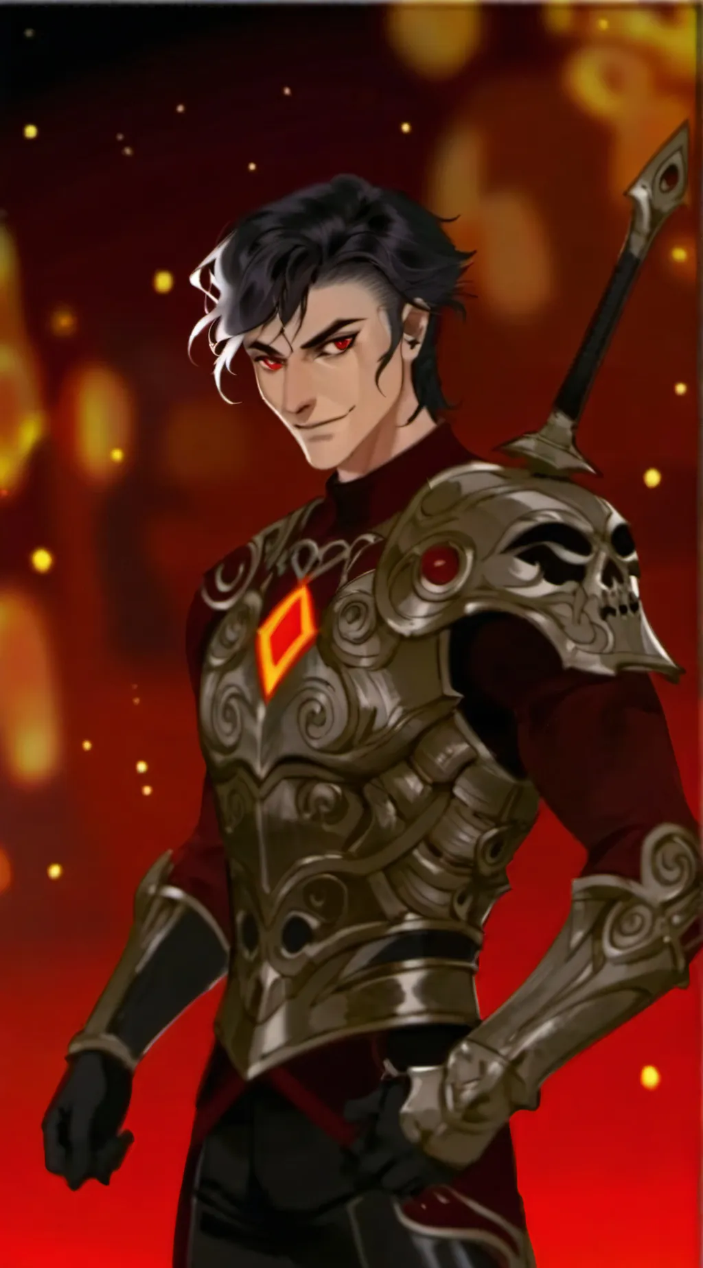 ai character: Dark Ace background