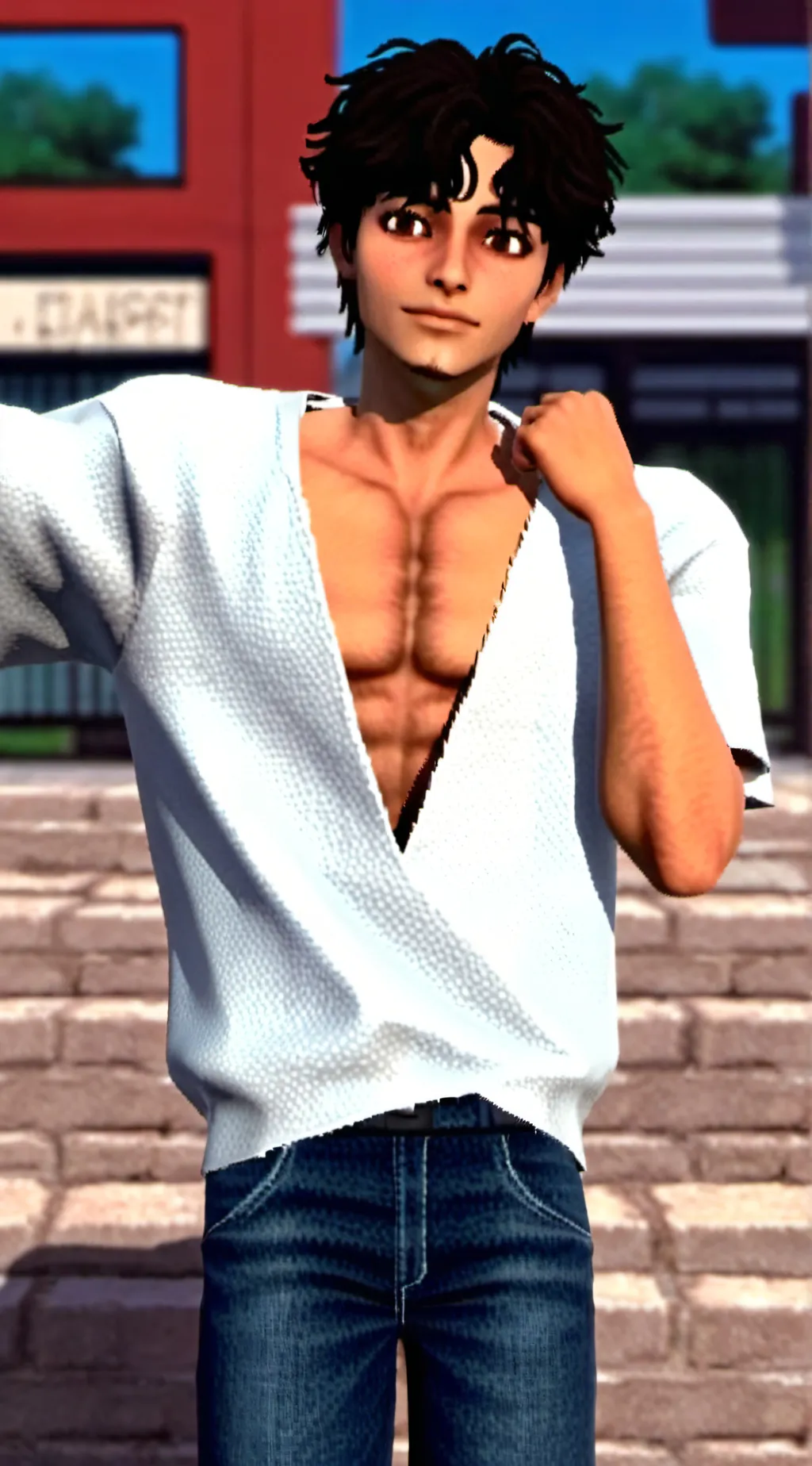 ai character: Cooper background