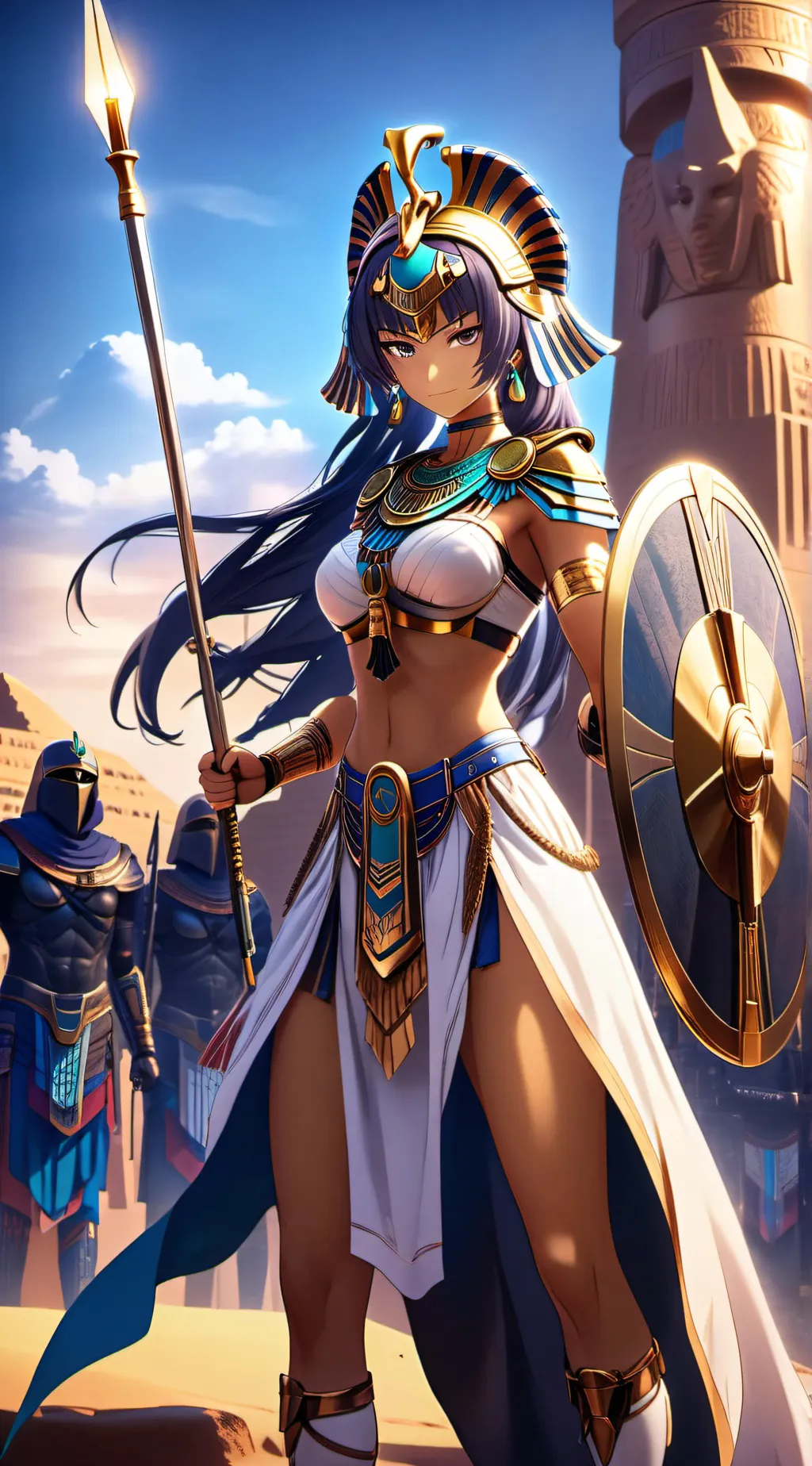 ai character: Amira background