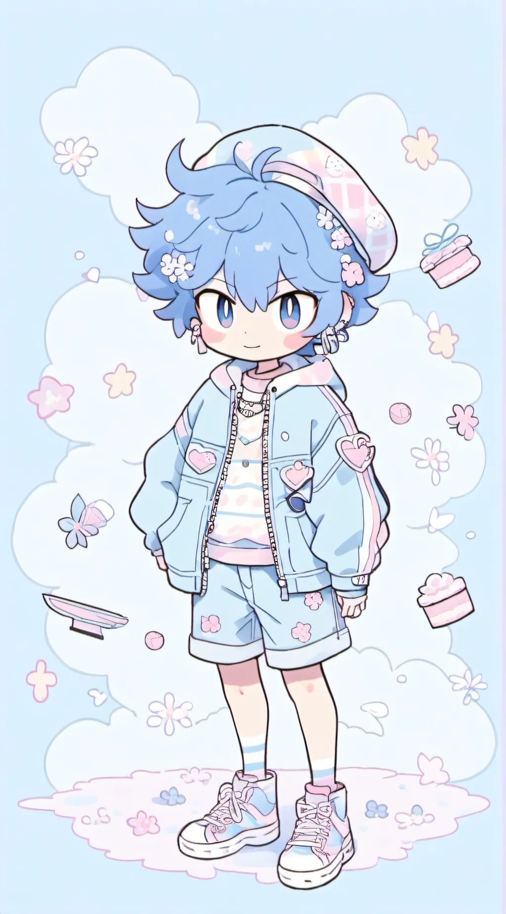 ai character: Mikey  background