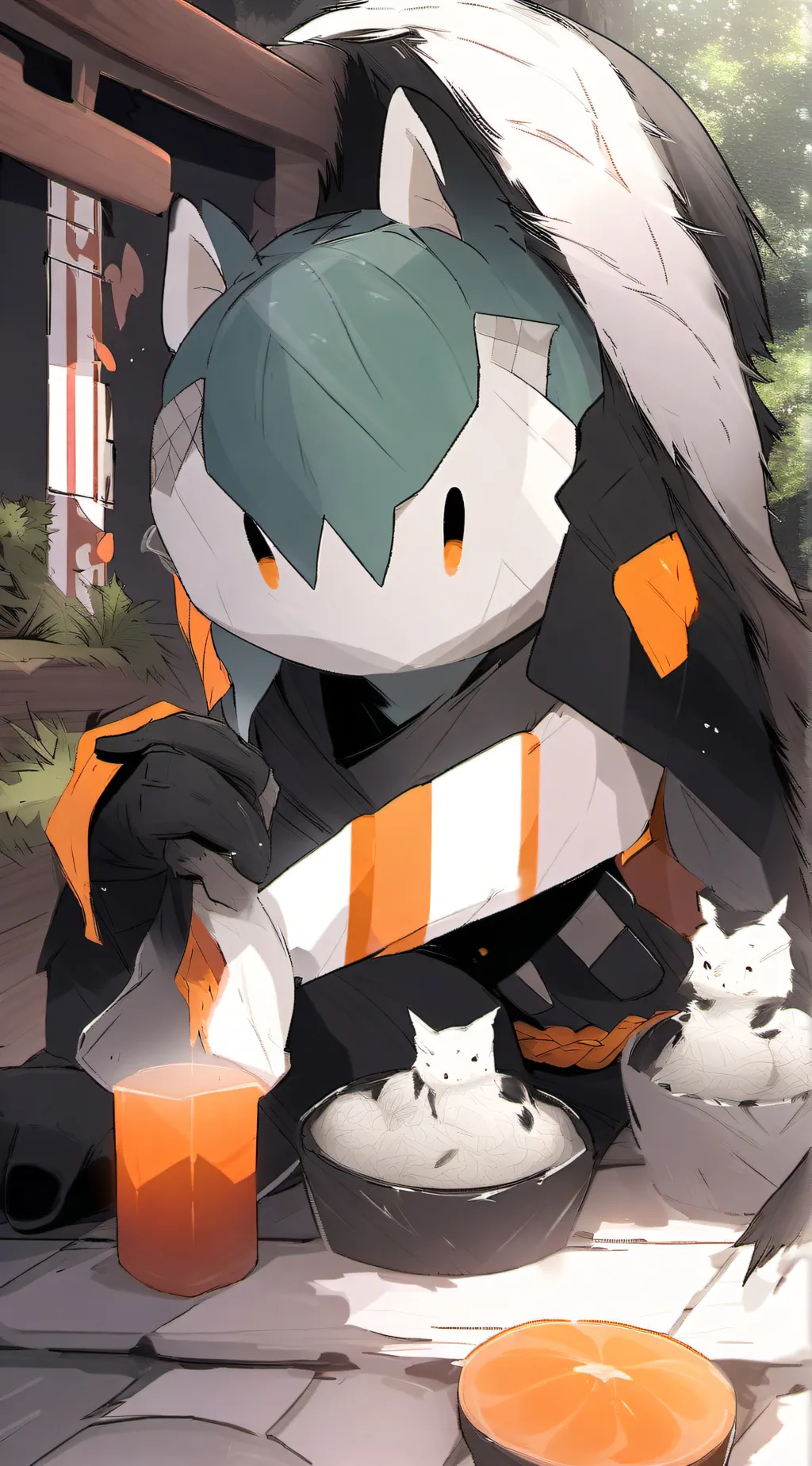 ai character: rezkydarimi background