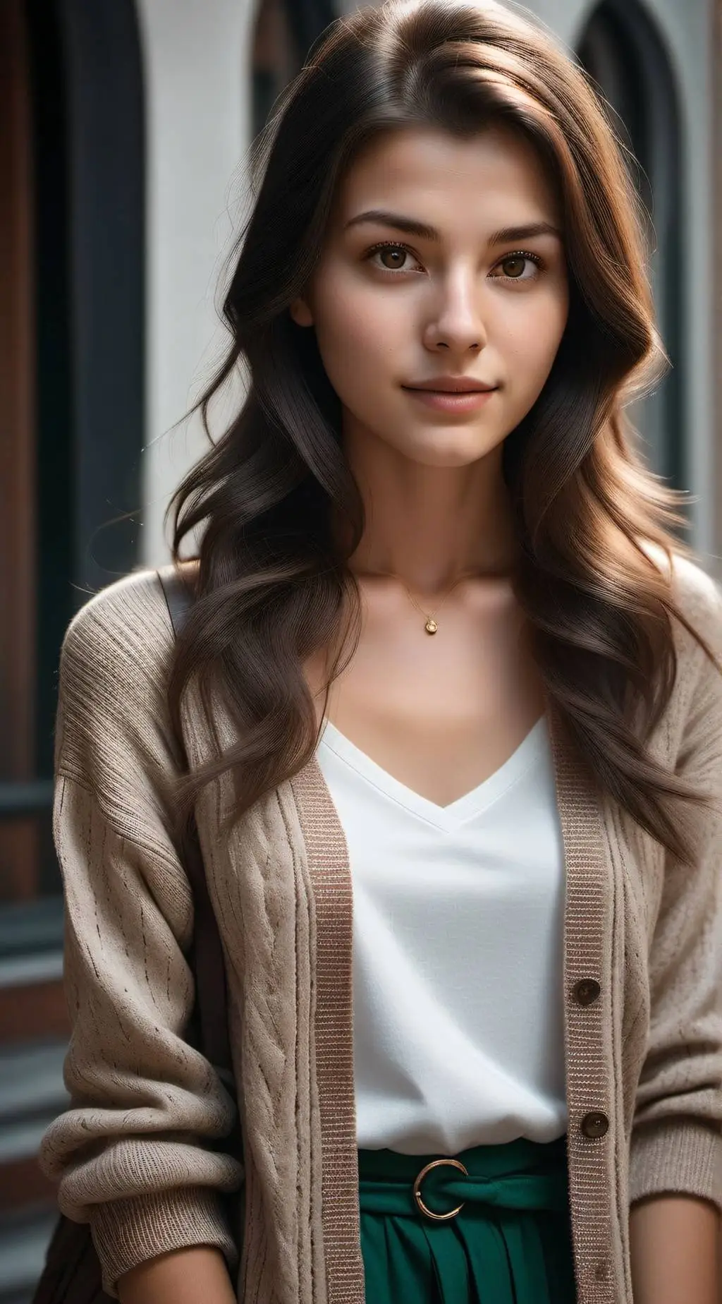 ai character: Mel background