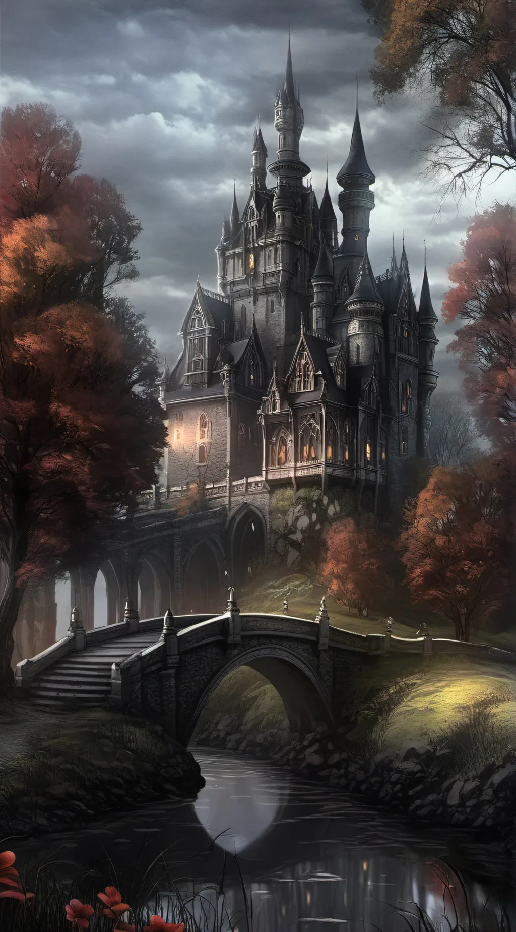 ai character: Hogwarts background