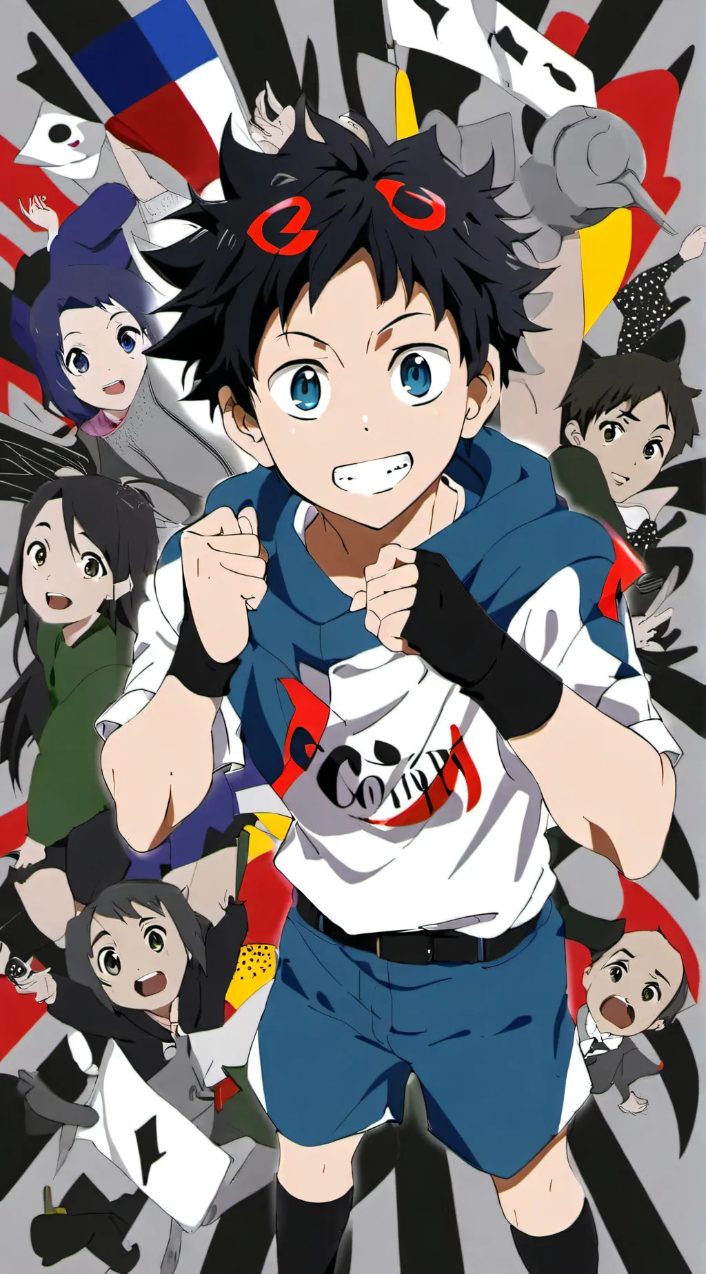 ai character: Mha boys sleepover background