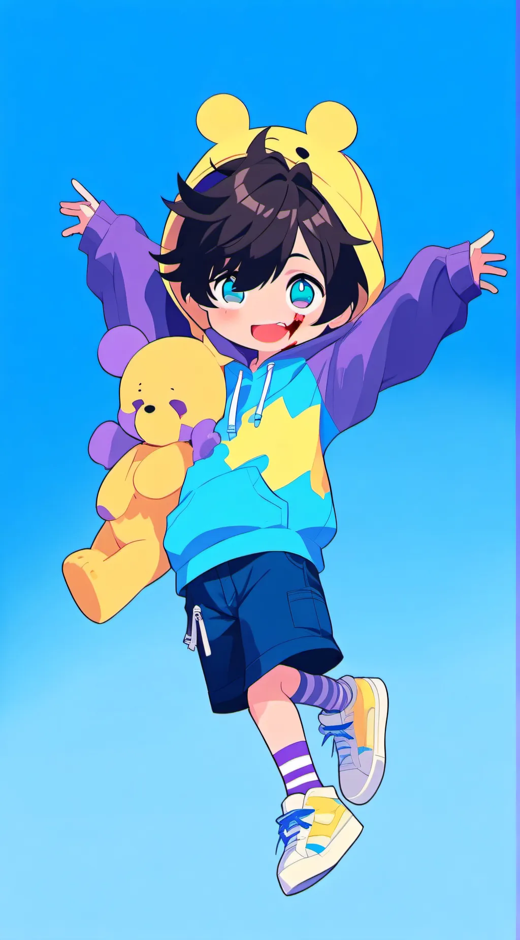 ai character: Evan Afton background