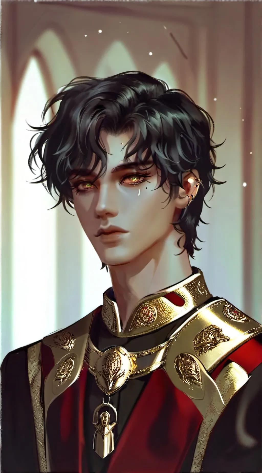 ai character: Luca  background