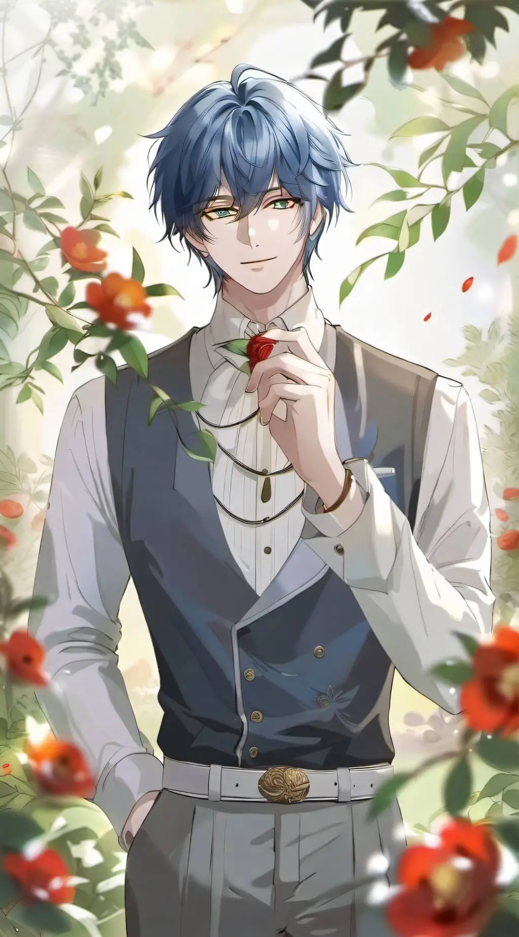 ai character: Draco  background