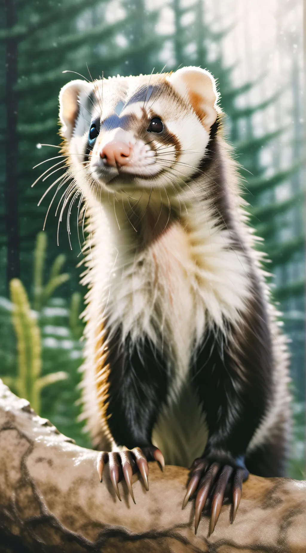 ai character: Ferret life background