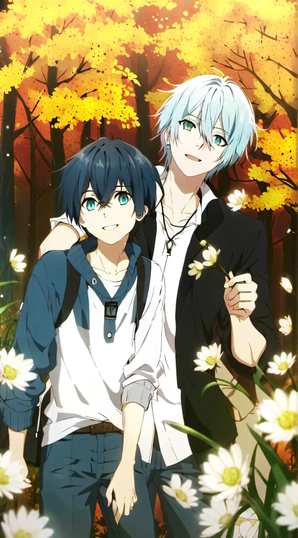 ai character: James and max background