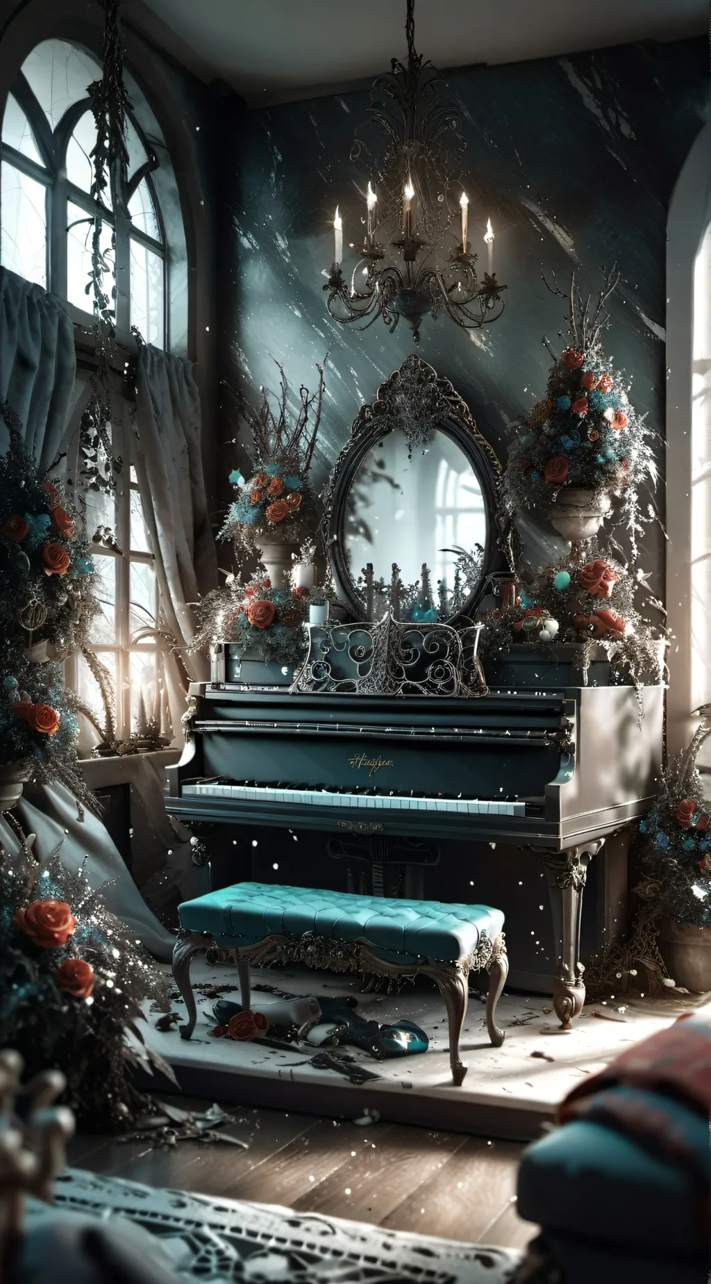 ai character: HH :) background