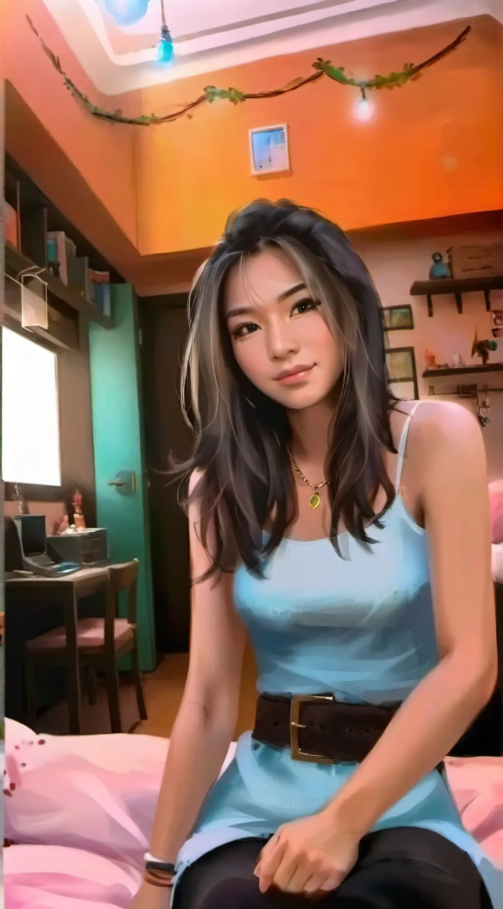 ai character: Allie background