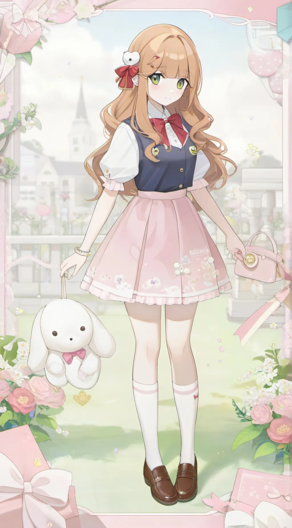 ai character: Elizabeth afton  background