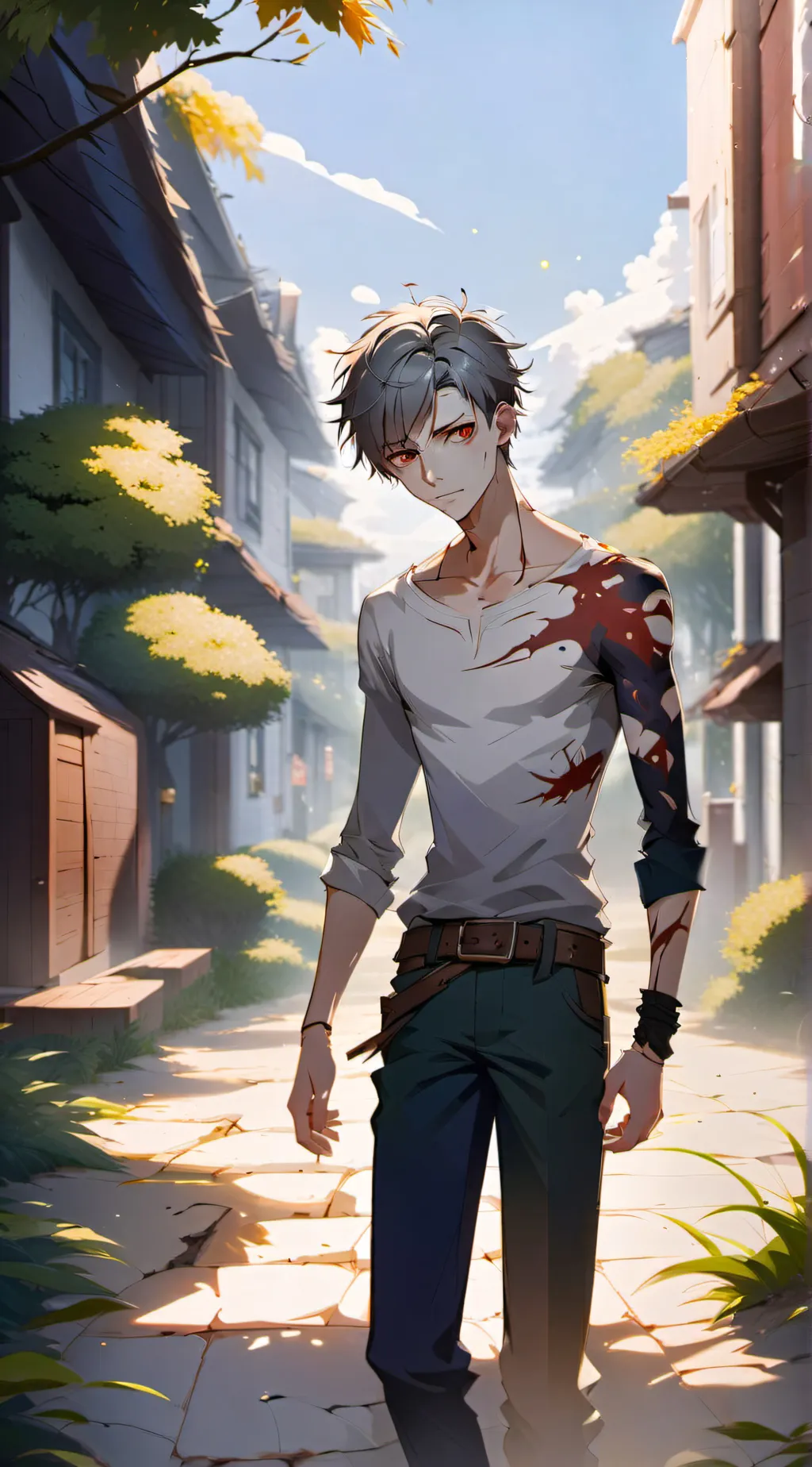 ai character: Trey background