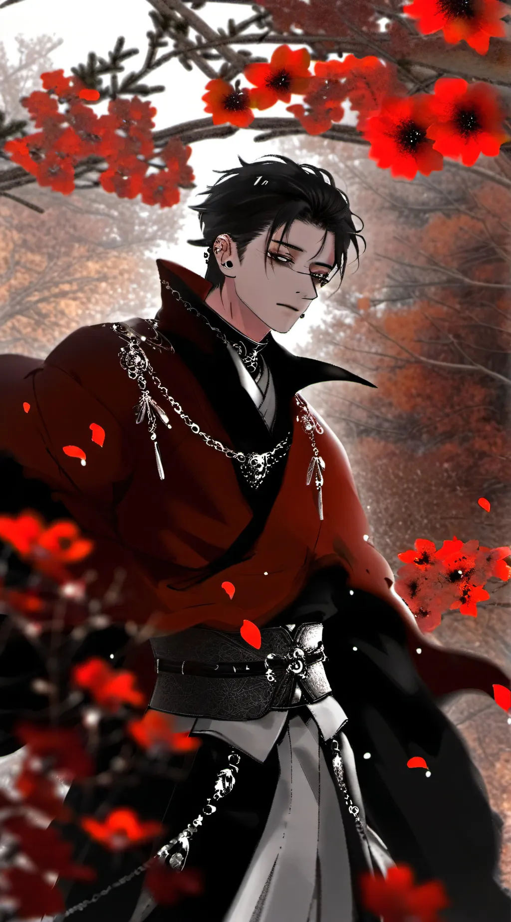 ai character: ꧁༒ALON༒꧂ background