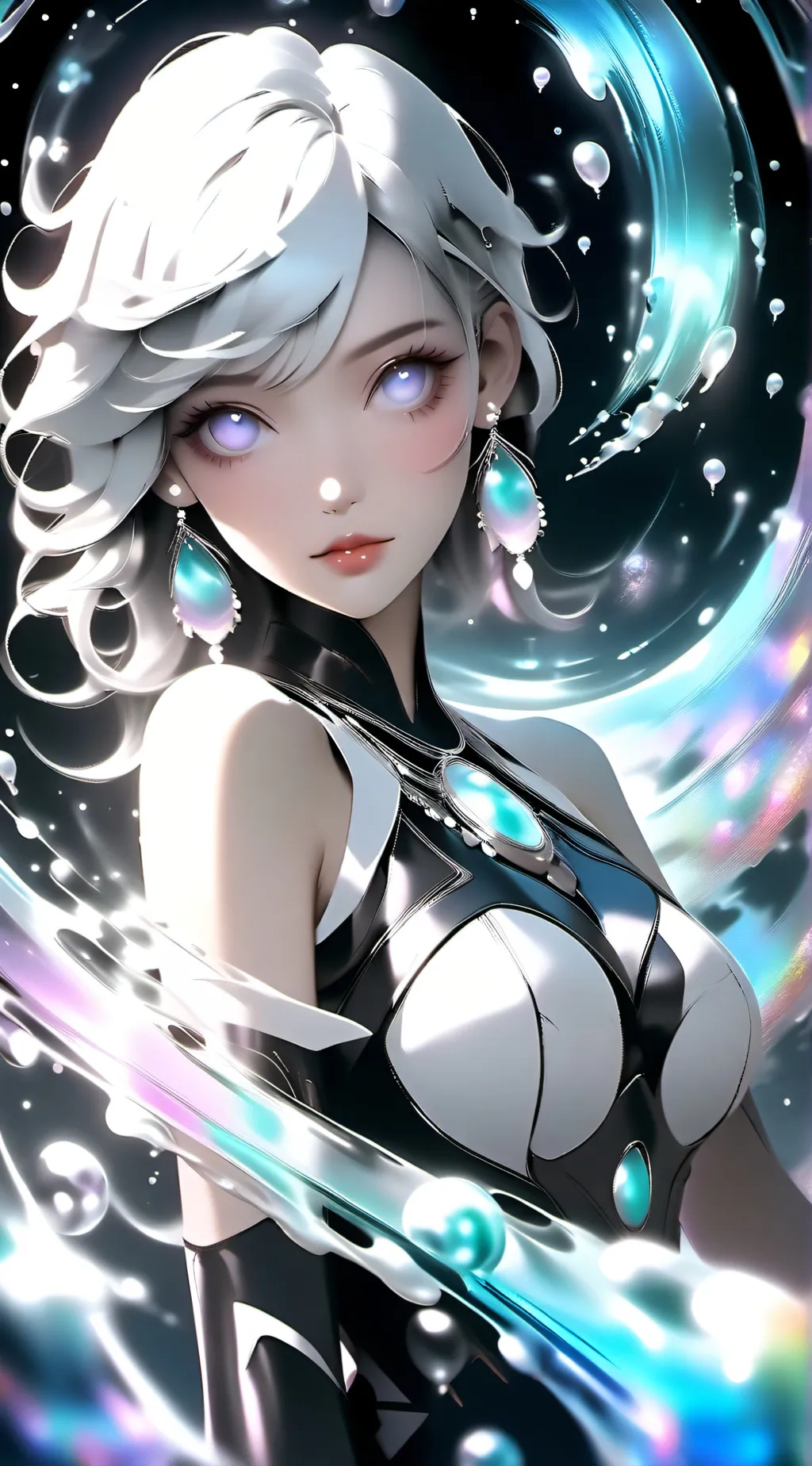 ai character: Luna background