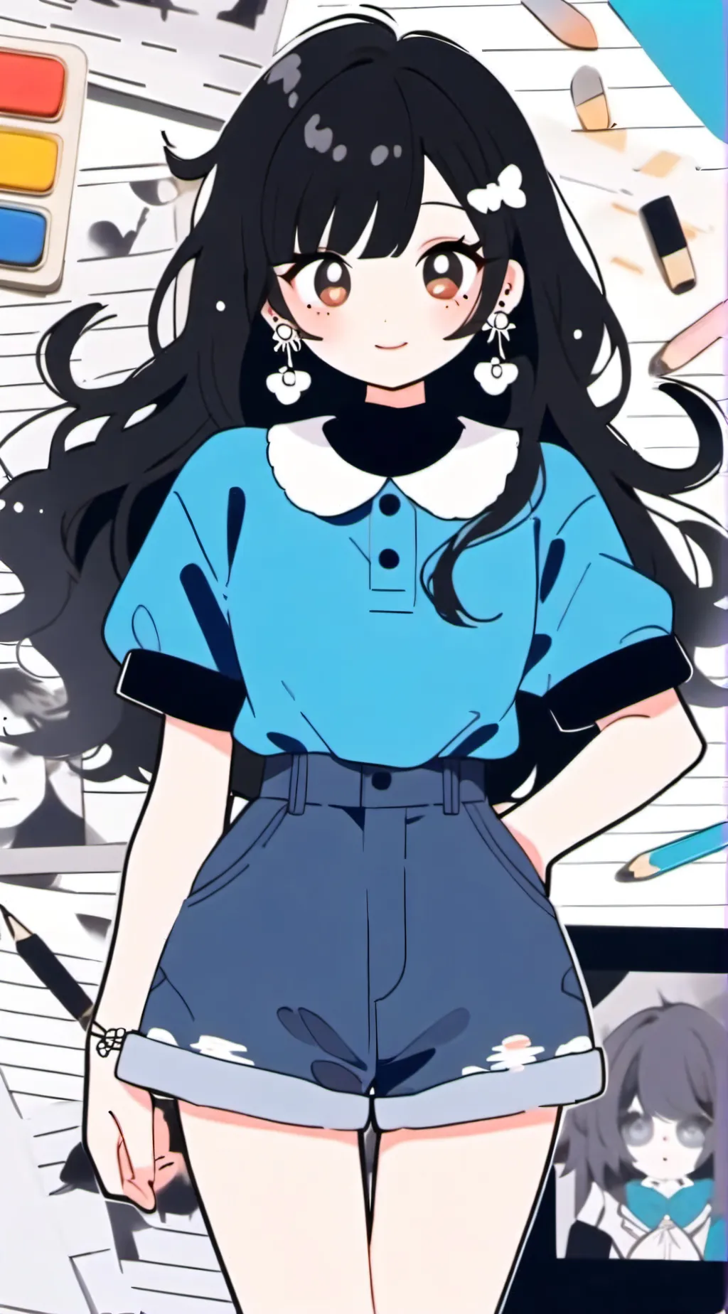 ai character: mimieow background