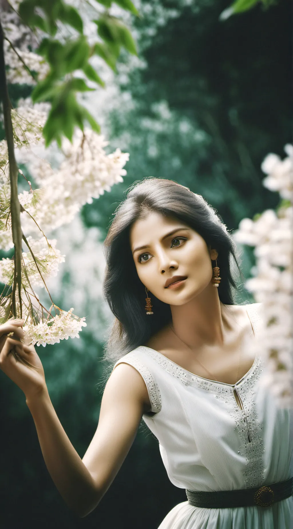 ai character: £€¥Arza¥€£ background