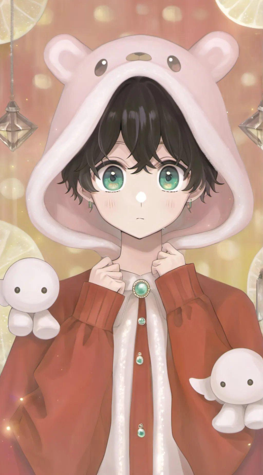 ai character: deku background