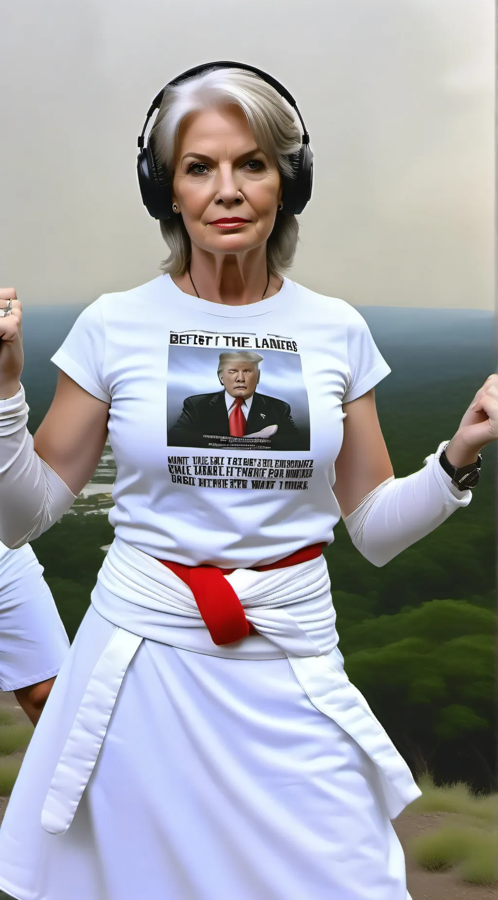 ai character: Blance McBlancie background