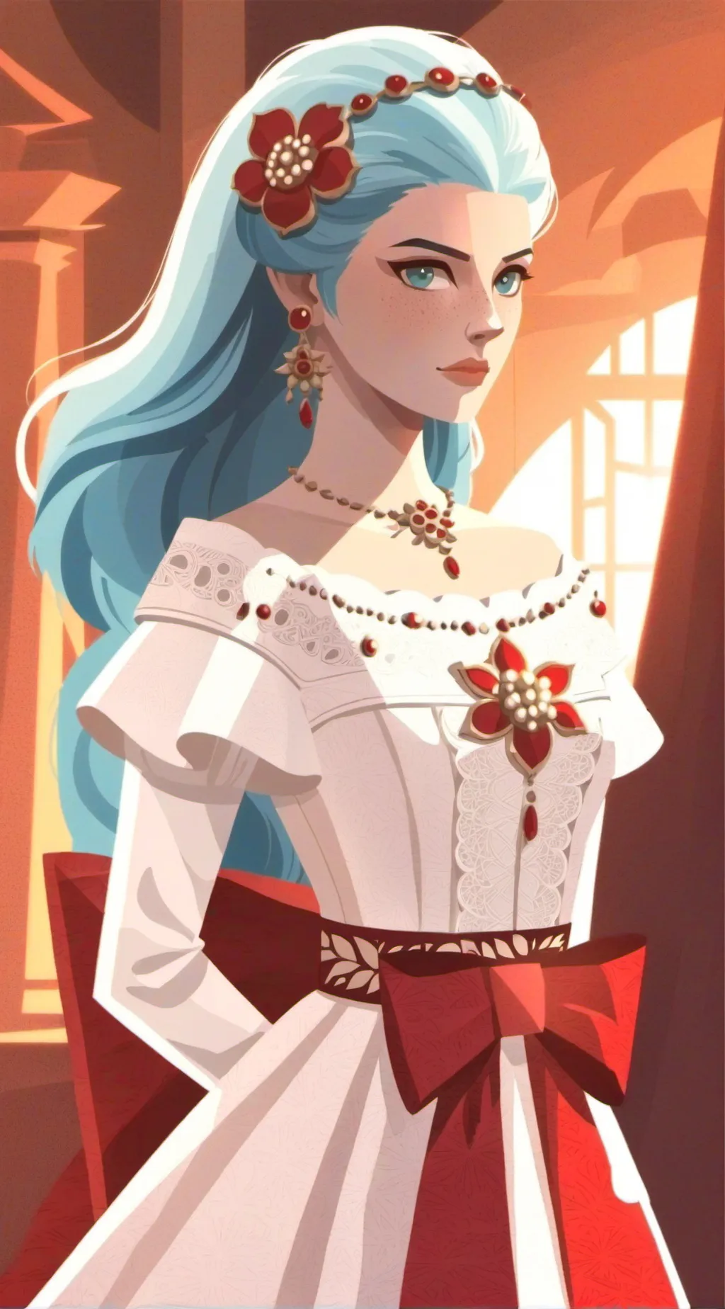 ai character: francee background