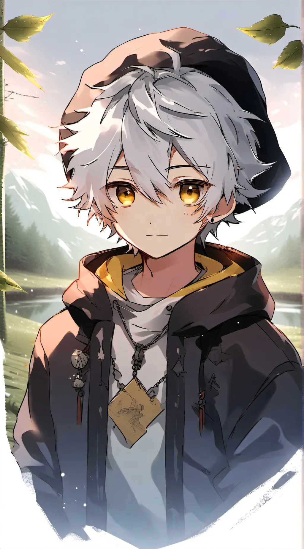 ai character:  )-( Liam )-( background