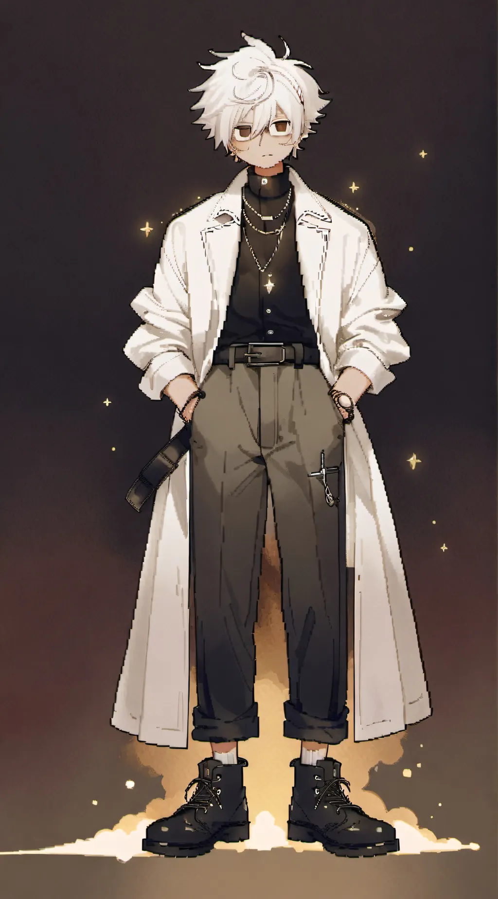 ai character: Carter background