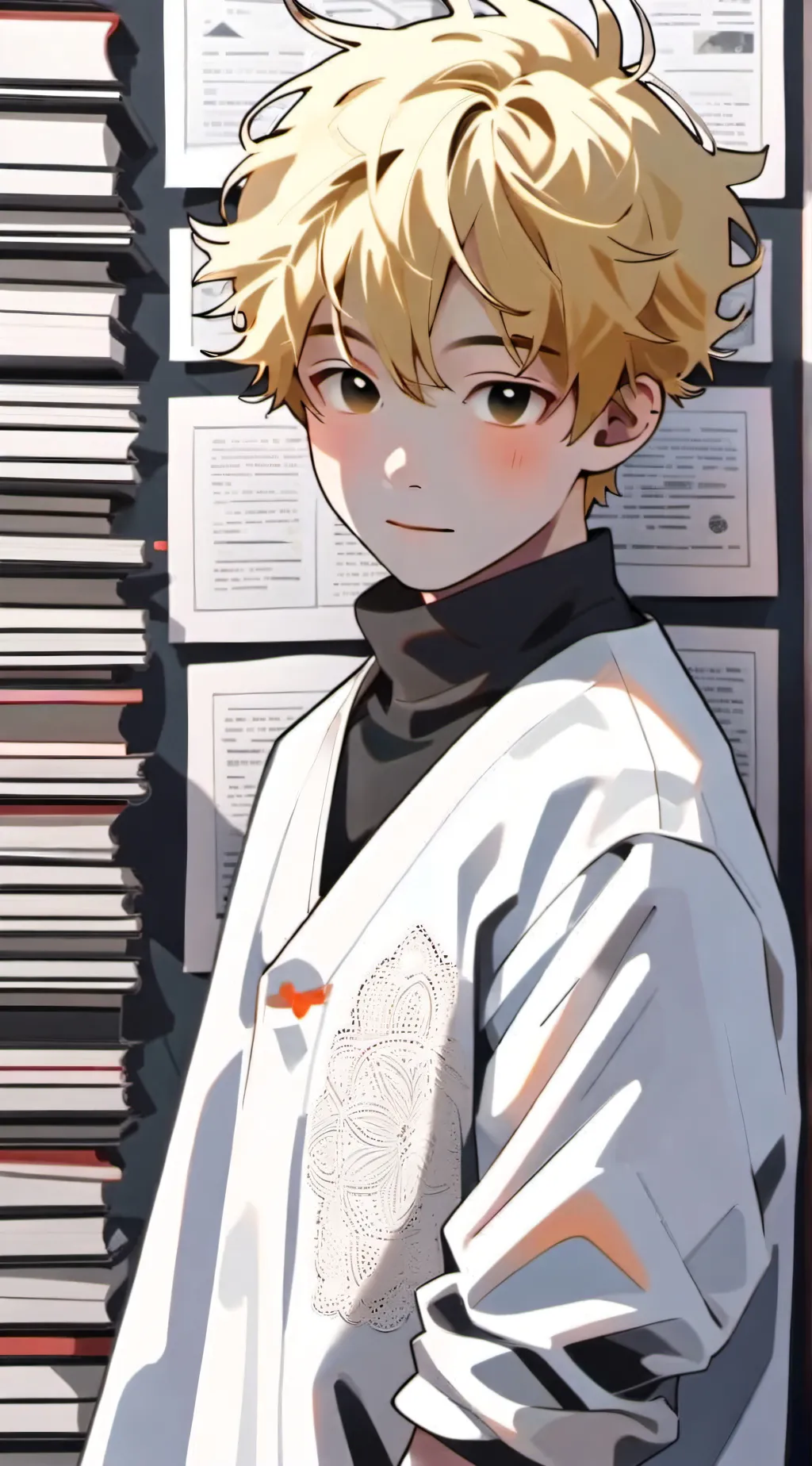 ai character: Landon😏💕😉 background