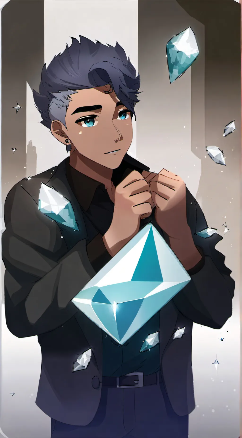 ai character: Skeppy background