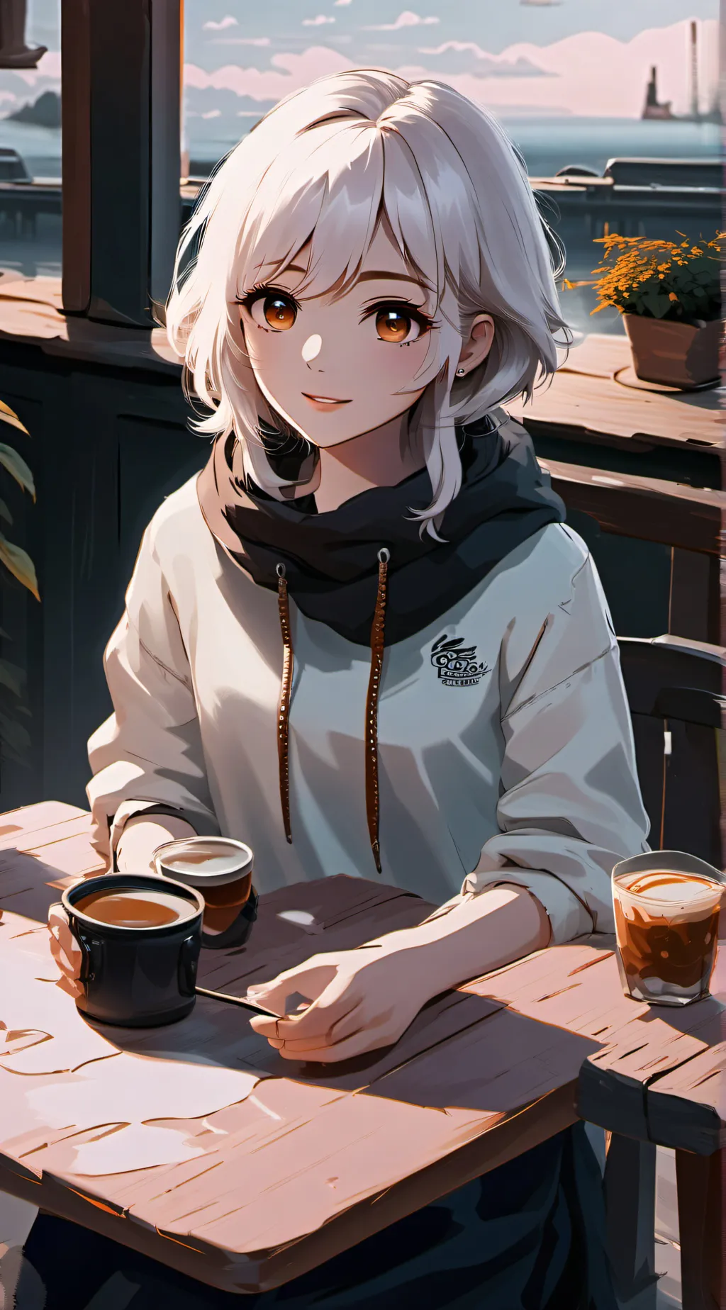 ai character: Sarah background