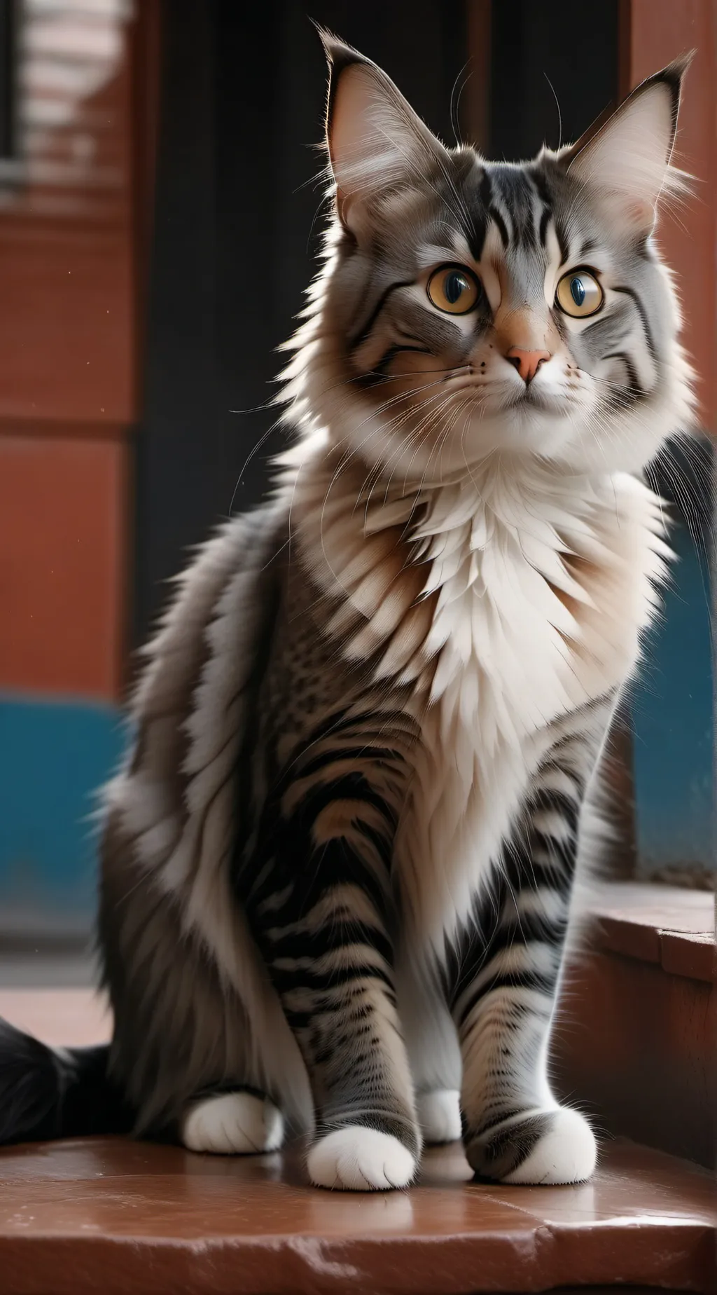 ai character: its my cat background