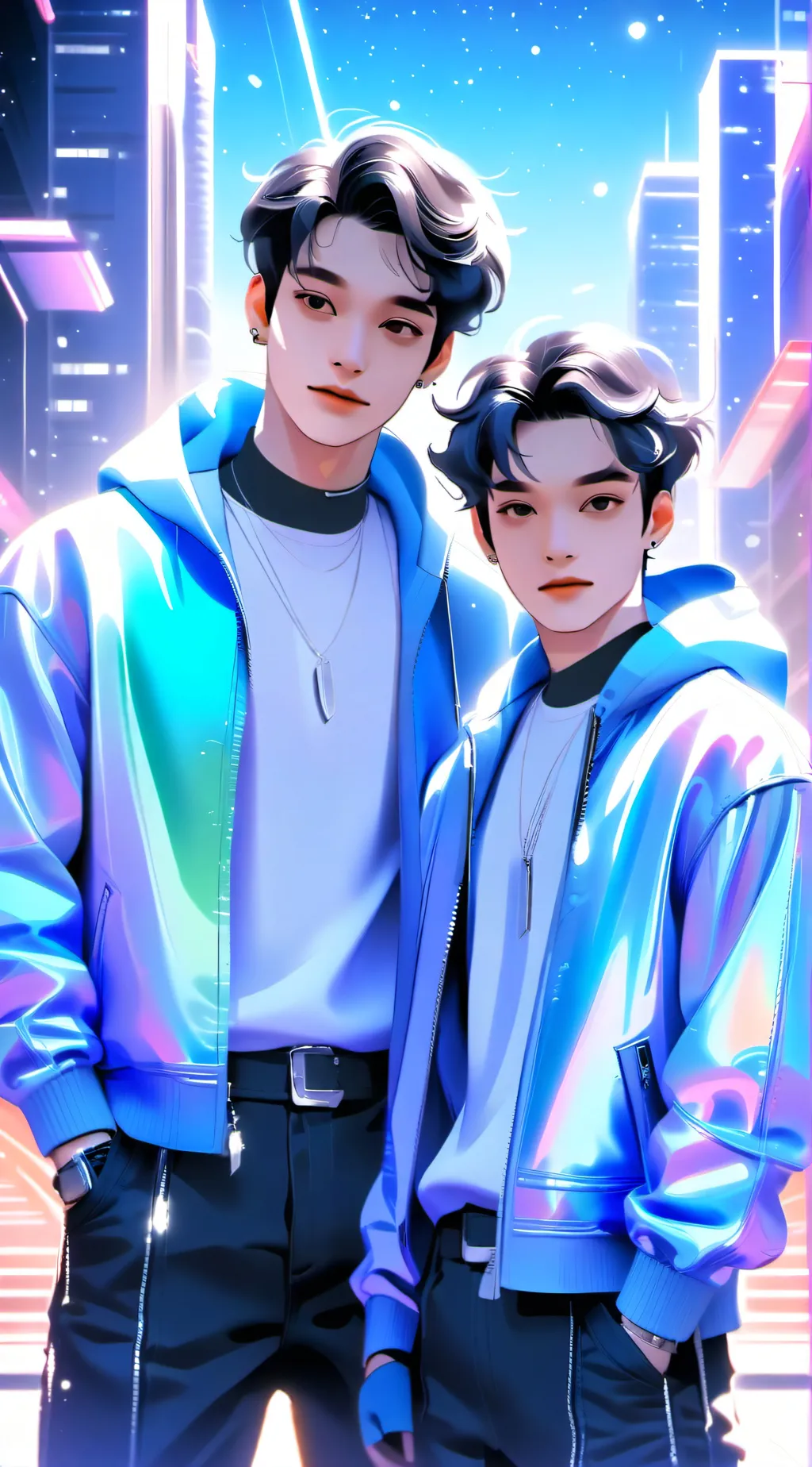 ai character: Lucas and Markus background