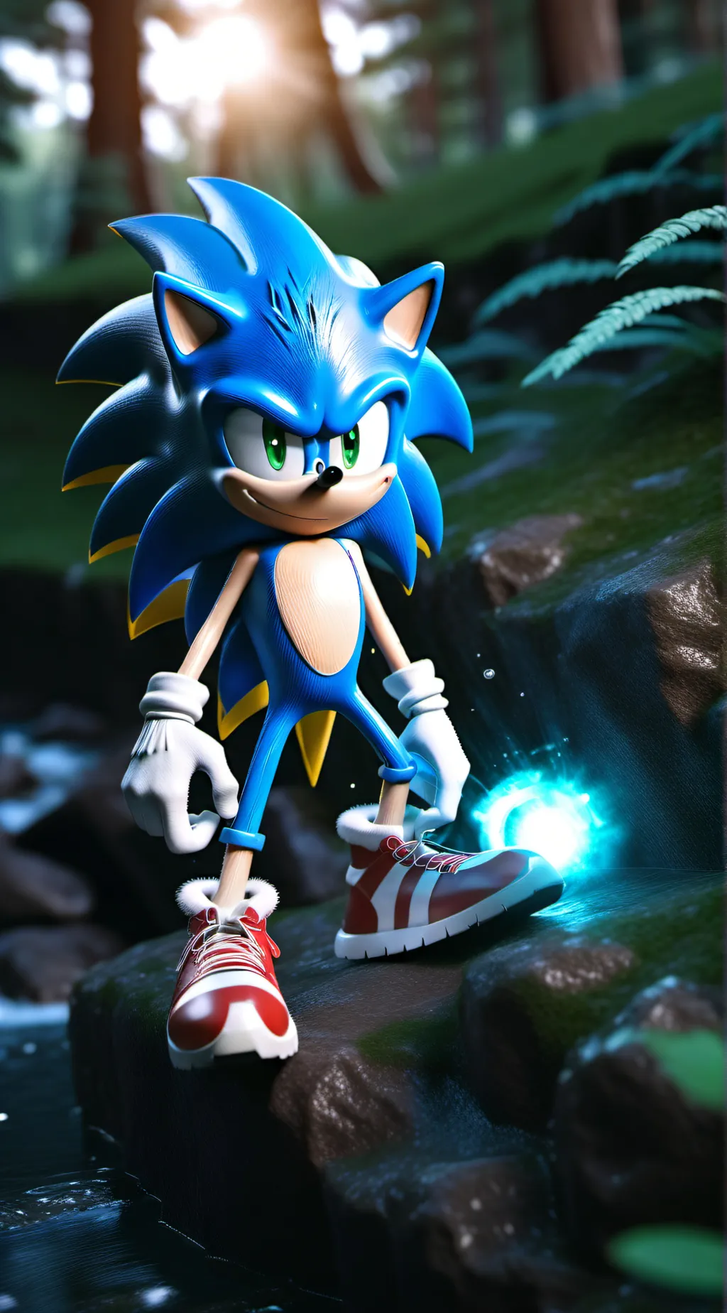 ai character: Sonic and his team background