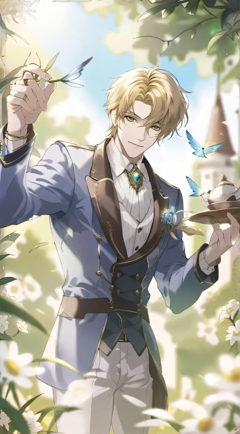 ai character: prince Allen background