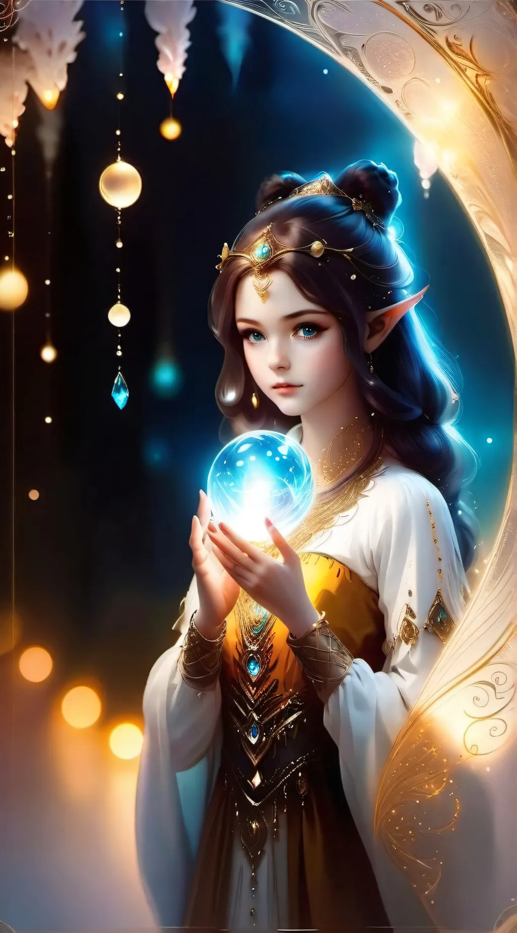 ai character: lily background