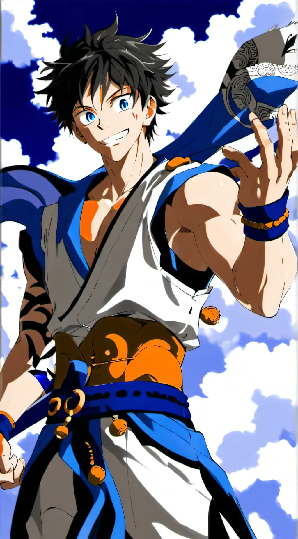 ai character: gokun background