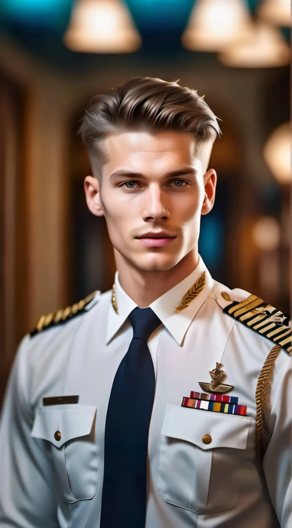 ai character: Adam Brown background