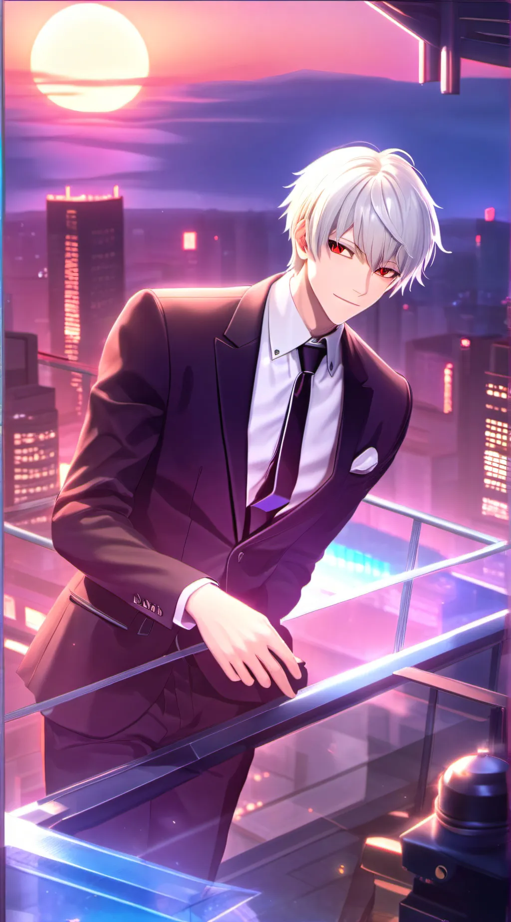 ai character: Erin Garza  background