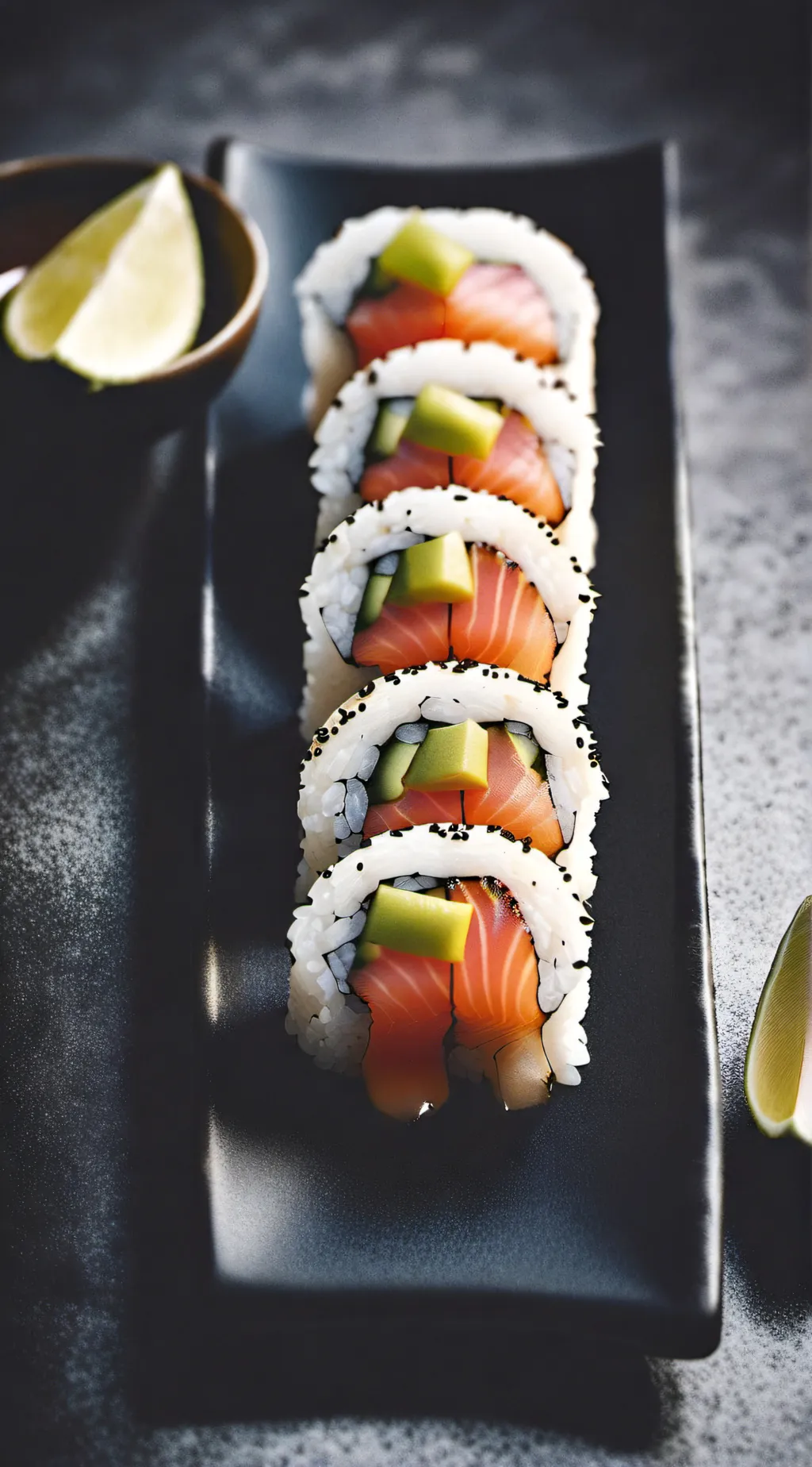 ai character: lachssushi  background