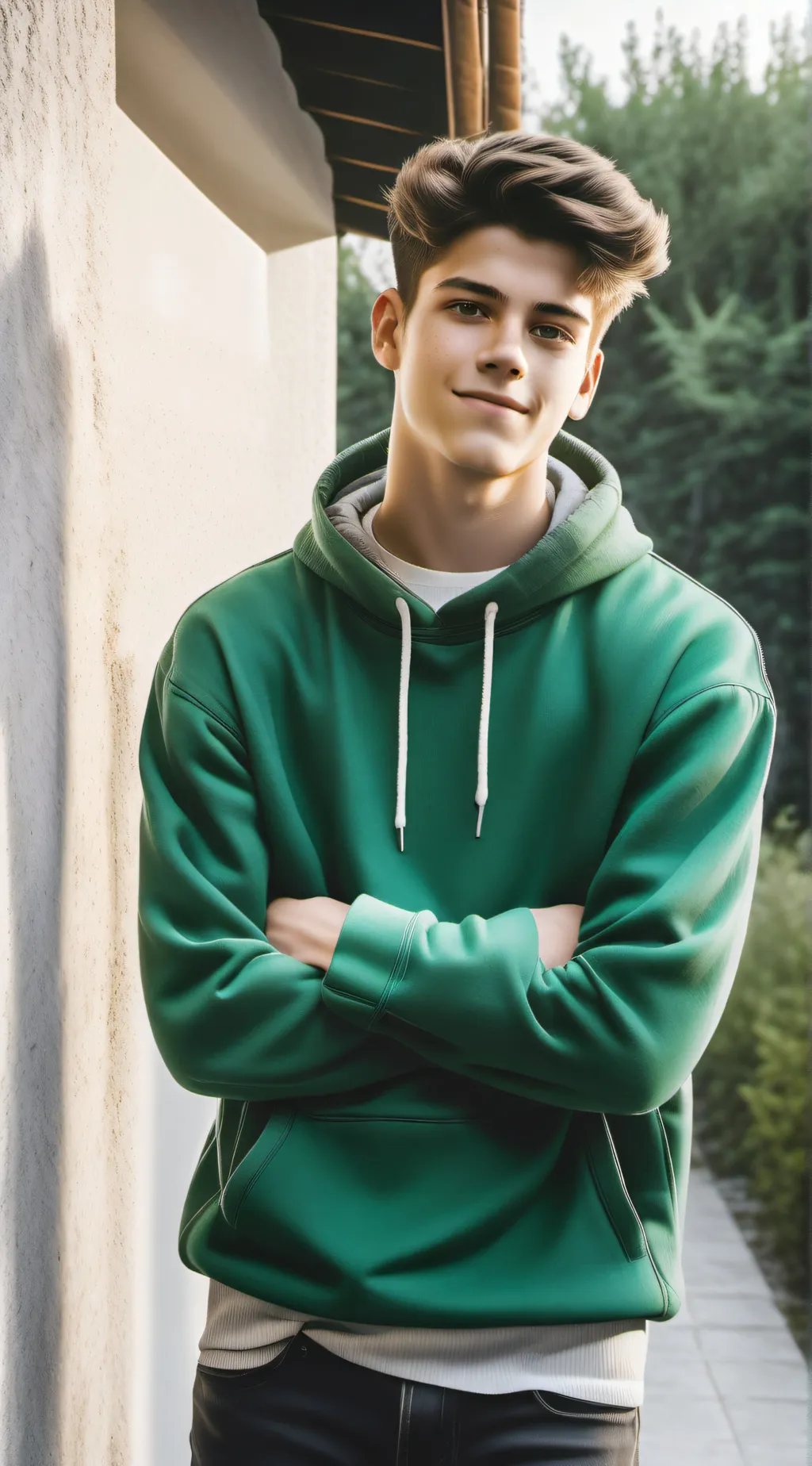 ai character: Evan background