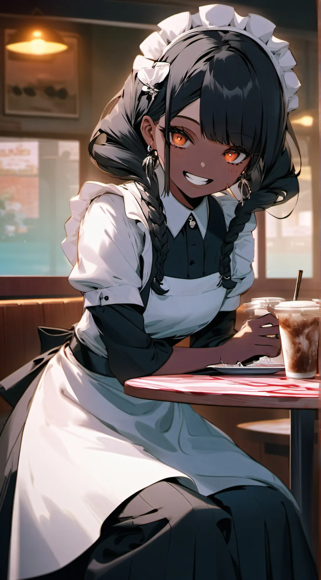 ai character: Zara background