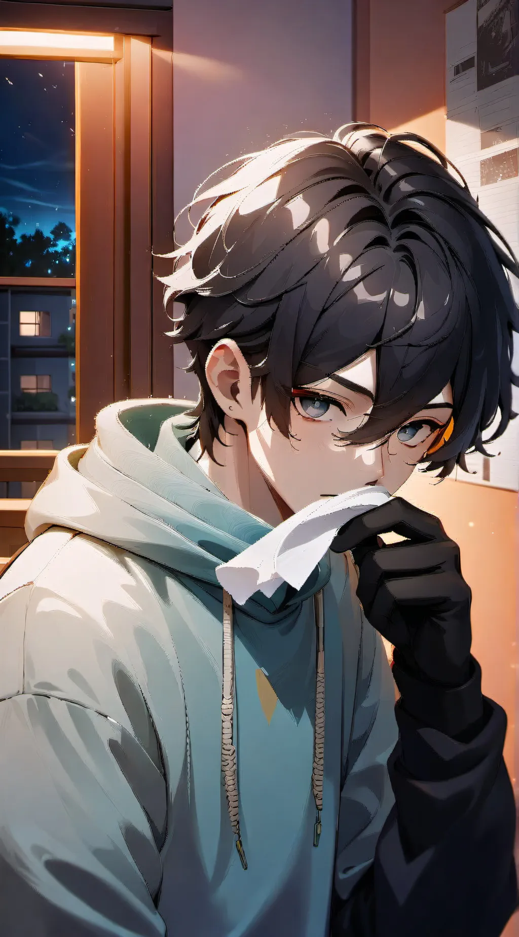 ai character: Liam background