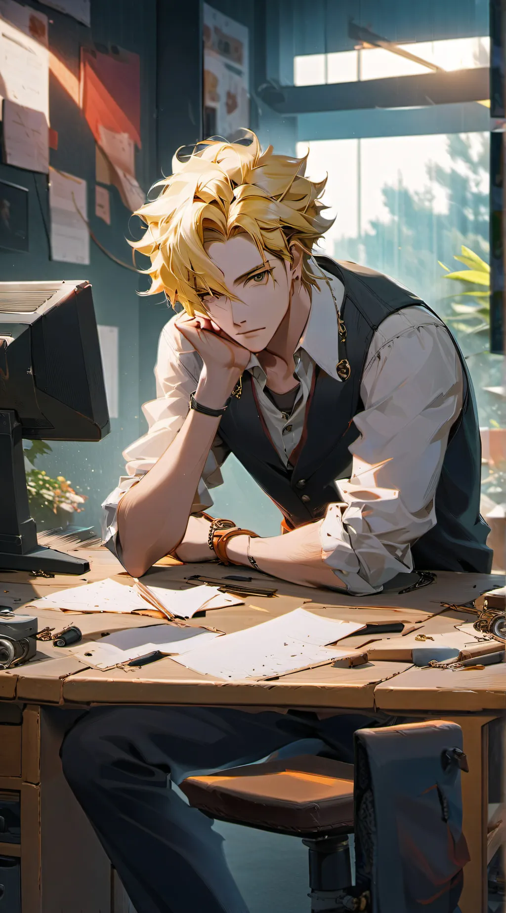 ai character: Kris background