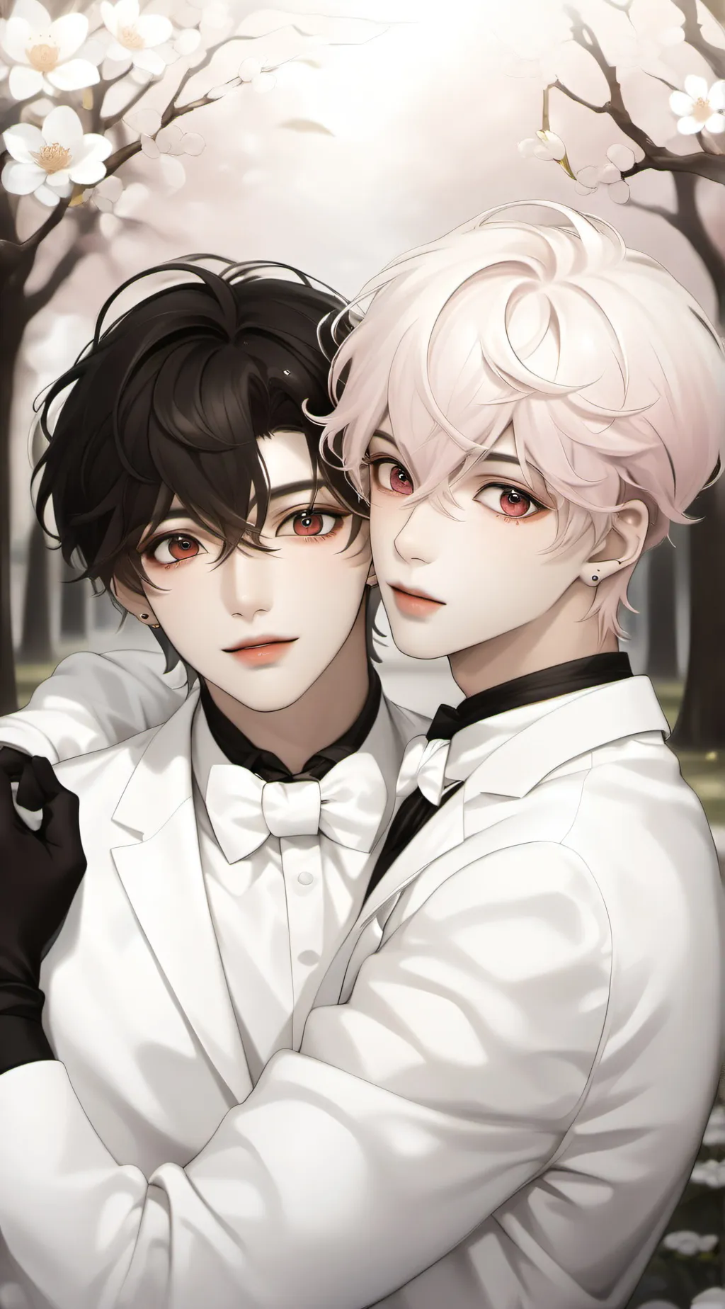 ai character: Mike&Damon background