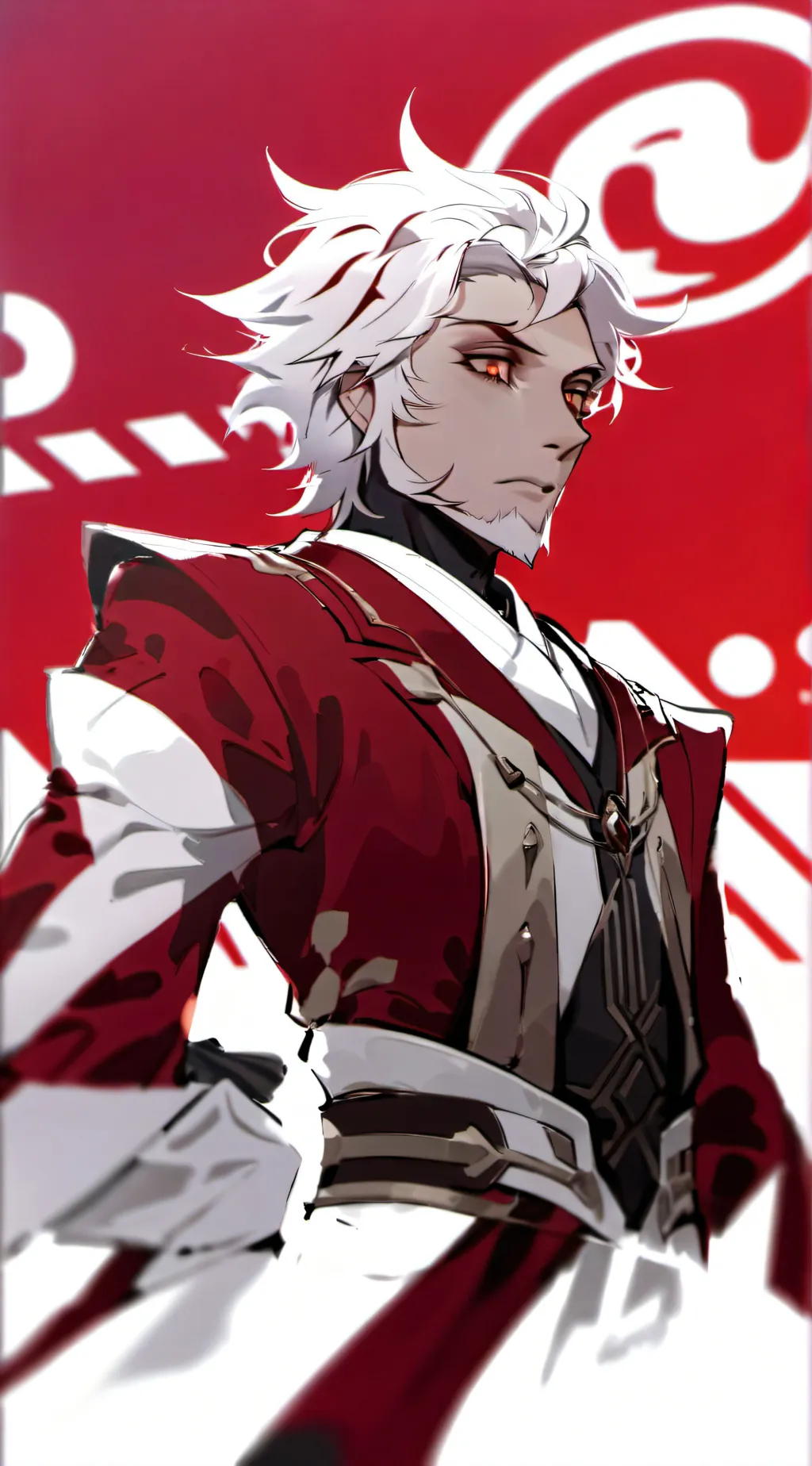 ai character: radioapple background